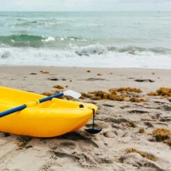 Pelican Sport Combo - 2 Solo Kids Kayaks With Paddles - Yellow/Blue 7 Pelican Sport Combo - 2 Solo Kids Kayaks With Paddles - Yellow/Blue -Boating Store Combo Solo Jaune Bleu Poignee LS3